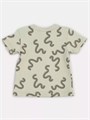 Футболка Rant Hugs and kisses Pattern green 4673 4670078628916