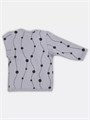 Распашонка Rant Hugs and kisses Pattern grey 5373/5473 4670078630209