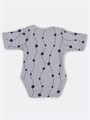 Боди Rant Hugs and kisses с коротким рукавом Pattern grey 6273 4670078630100
