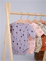 Боди Rant Hugs and kisses с коротким рукавом Pattern grey 6273 4670078630100