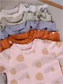 Боди Rant Hugs and kisses с коротким рукавом Pattern grey 6273 4670078630100