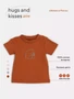 Футболка Rant Hugs and kisses Print Friends brown 4674 4670078632449