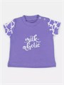 Футболка со штанишками Rant Milk-Aholic violet арт. 2-81 4670078639431