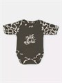 Боди Rant Milk-Aholic с коротким рукавом graphite арт. 6281 4670078639868