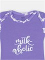 Боди Rant Milk-Aholic с коротким рукавом violet арт. 6281 4670078639875