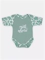 Боди Rant Milk-Aholic с коротким рукавом green арт. 6281 4670078639882