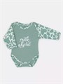 Боди Rant Milk-Aholic с длинным рукавом green арт. 6181 4670078640048