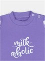Футболка с шортами Rant Milk-Aholic violet арт. 2-81 4670078639608