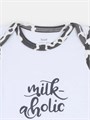 Боди Rant Milk-Aholic с коротким рукавом white арт. 6281 4670078639974