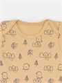 Боди Mowbaby Birds с коротким рукавом (3 шт.) yellow арт. 6282 4670078640406