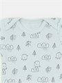 Боди Mowbaby Birds с коротким рукавом (3 шт.) blue арт. 6282 4670078640437