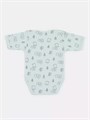 Боди Mowbaby Birds с коротким рукавом (3 шт.) blue арт. 6282 4670078640437