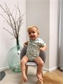 Боди Mowbaby Birds с коротким рукавом (3 шт.) blue арт. 6282 4670078640437
