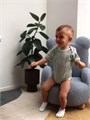 Боди Mowbaby Birds с коротким рукавом (3 шт.) blue арт. 6282 4670078640437