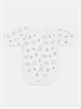 Боди Mowbaby Birds с коротким рукавом (3 шт.) milk арт. 6282 4670078640444