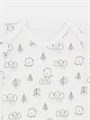 Боди Mowbaby Birds с коротким рукавом (3 шт.) milk арт. 6282 4670078640444