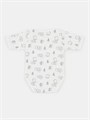 Боди Mowbaby Birds с коротким рукавом (3 шт.) milk арт. 6282 4670078640444