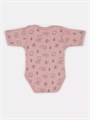 Боди Mowbaby Birds с коротким рукавом (3 шт.) rose арт. 6282 4670078640475