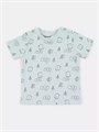 Футболка со штанишками Mowbaby Birds blue арт. 2-82 4670078640536