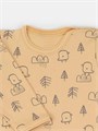 Боди Mowbaby Birds с длинным рукавом (3 шт.) yellow арт. 6182 4670078640789