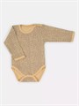 Боди Mowbaby Birds с длинным рукавом (3 шт.) yellow арт. 6182 4670078640789