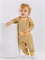 Боди Mowbaby Birds с длинным рукавом (3 шт.) yellow арт. 6182 4670078640789