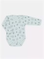 Боди Mowbaby Birds с длинным рукавом (3 шт.) blue арт. 6182 4670078640819