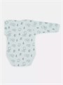 Боди Mowbaby Birds с длинным рукавом (3 шт.) blue арт. 6182 4670078640819