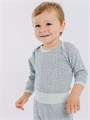 Боди Mowbaby Birds с длинным рукавом (3 шт.) blue арт. 6182 4670078640819