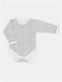 Боди Mowbaby Birds с длинным рукавом (3 шт.) milk арт. 6182 4670078640840