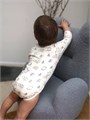 Боди Mowbaby Birds с длинным рукавом (3 шт.) milk арт. 6182 4670078640840