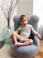 Боди Mowbaby Birds с длинным рукавом (3 шт.) milk арт. 6182 4670078640840