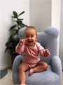 Боди Mowbaby Birds с длинным рукавом (3 шт.) rose арт. 6182 4670078640871