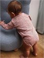 Боди Mowbaby Birds с длинным рукавом (3 шт.) rose арт. 6182 4670078640871