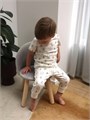 Штанишки Mowbaby Birds (3 шт.) milk арт. 3282 4670078641205