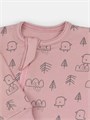 Комбинезон Mowbaby Birds на молнии (3 шт.) rose арт. 1282 4670078641052