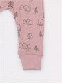 Комбинезон Mowbaby Birds на молнии (3 шт.) rose арт. 1282 4670078641052