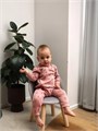 Комбинезон Mowbaby Birds на молнии (3 шт.) rose арт. 1282 4670078641052