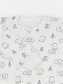 Комбинезон Mowbaby Birds на молнии (3 шт.) milk арт. 1282 4670078641007