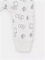 Комбинезон Mowbaby Birds на молнии (3 шт.) milk арт. 1282 4670078641007