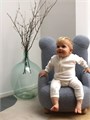 Комбинезон Mowbaby Birds на молнии (3 шт.) milk арт. 1282 4670078641007