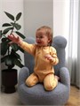 Комбинезон Mowbaby Birds на молнии (3 шт.) yellow арт. 1282 4670078640901