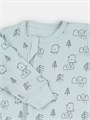 Комбинезон Mowbaby Birds на молнии (3 шт.) blue арт. 1282 4670078640970
