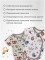 Боди-кимоно (3 шт.) с коротким рукавом Rant Basic Funny Beige арт. 6990 4670078651709