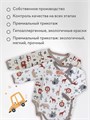Боди-кимоно (3 шт.) с длинным рукавом Rant Basic Funny Beige арт. 6890 4670078651815