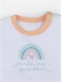 Боди Rant Rainbow с коротким рукавом Peach 4670078637987