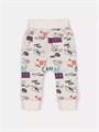 Костюм из футера со свитшотом Rant basic Cool Cats молочный 4670078655424