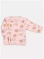 Распашонка 2 шт. Rant Hugs and kisses Pattern Milk-pink 53/54 4670078658425