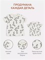 Футболка 2 шт. Rant Hugs and kisses Pattern Milk-pink 4670078658579