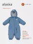 Комбинезон зимний Mowbaby Alaska Blue 4670078638953